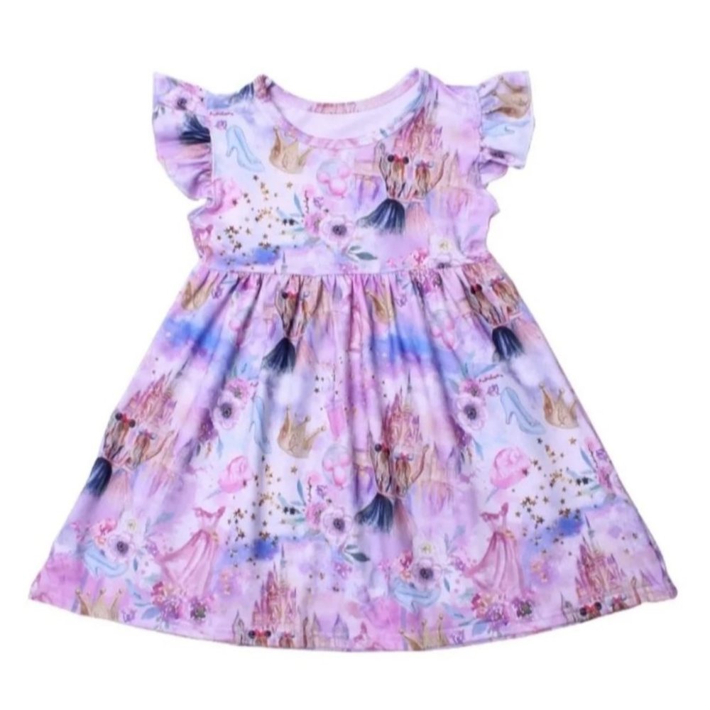 Girls Boutique Disney dreams dress  (NEW)